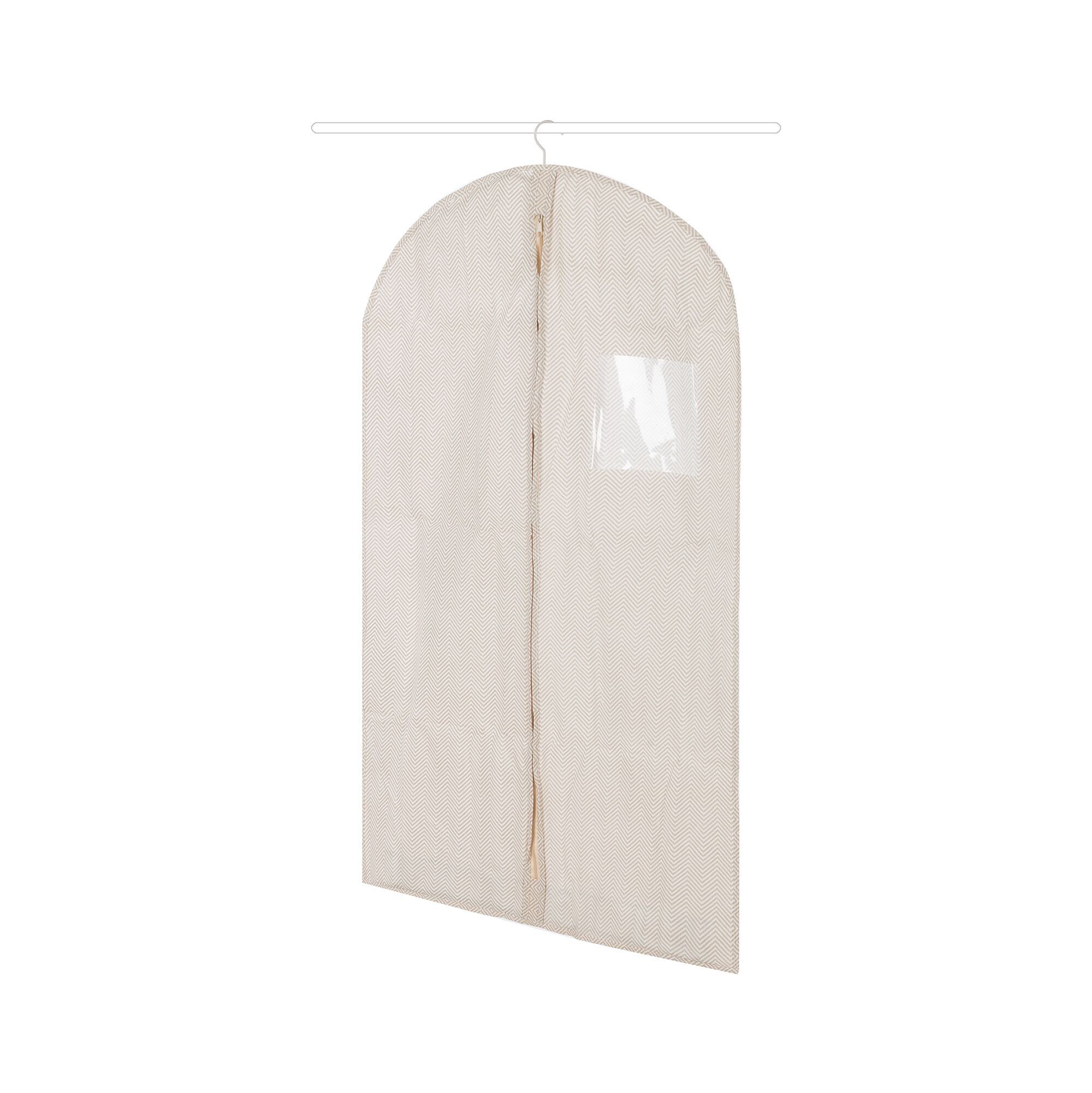 Compactor - Housse à Vêtements NANCY, Taille M, Beige, 60x100 cm RAN11528