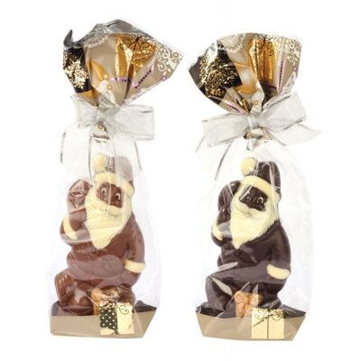 Père Noël Cadeau (Noir) 125g - GAMME NOËL PRODUITS EMBALLÉS