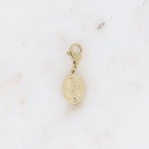 Charm - la Madone en acier inoxydable