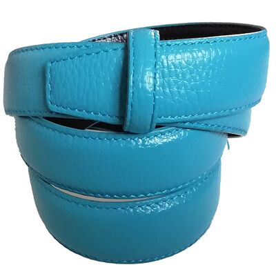 Lanière Bleu turquoise cuir Lady-LCLA bleu turquoise120