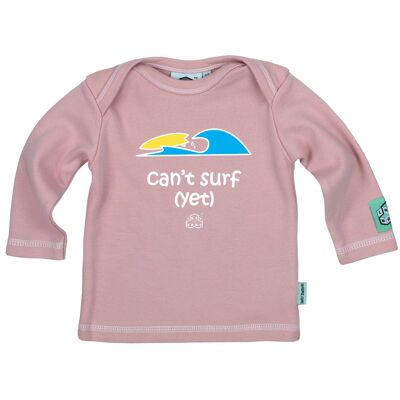 Newborn gift for baby girl surfers - Can't surf yet