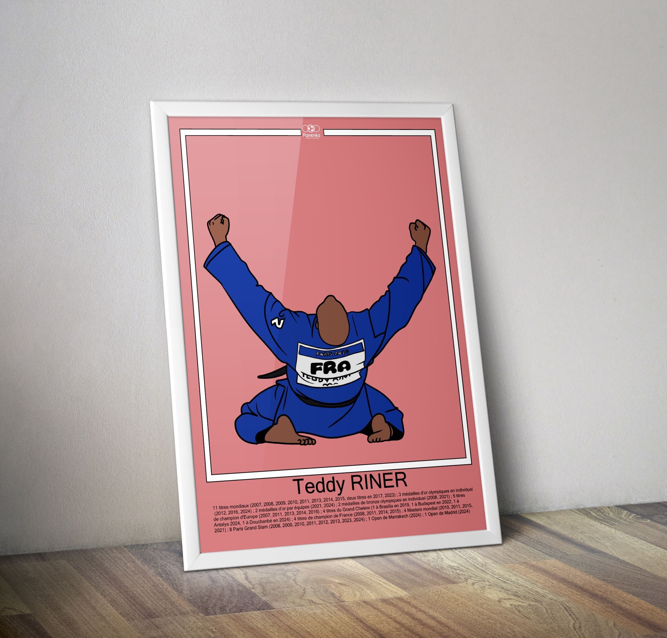 Poster Lista delle vittorie di Teddy Riner I Poster di judo