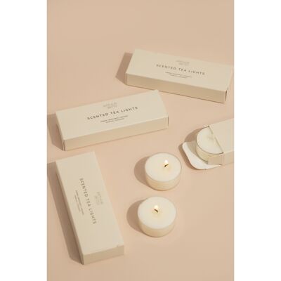 Lot de 3 bougies chauffe-plat parfumées, coffret de bougies chauffe-plat, petits cadeaux