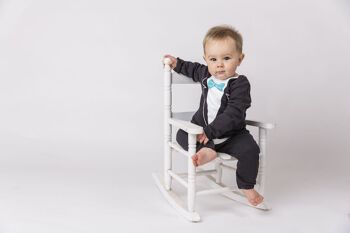 Bébé paresseux, baptême, mariage ou fête tenue de bébé - bébé grandir costume 2