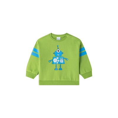 Sweat en maille brossée bébé garçon