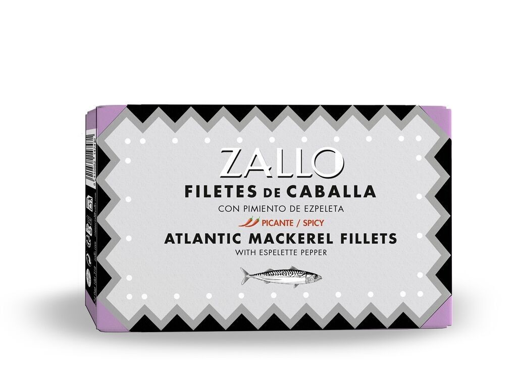 Filetti di sgombro al pepe di Ezpeleta 130g