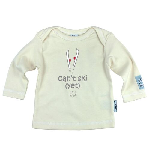 Newborn gift for Skiers - Can't ski yet