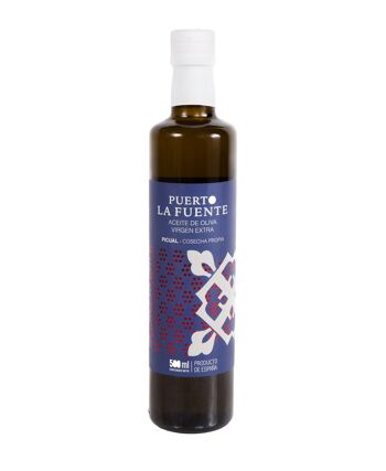 Puerto la Fuente-Huile d'Olive Extra Vierge 500ml Picual 1