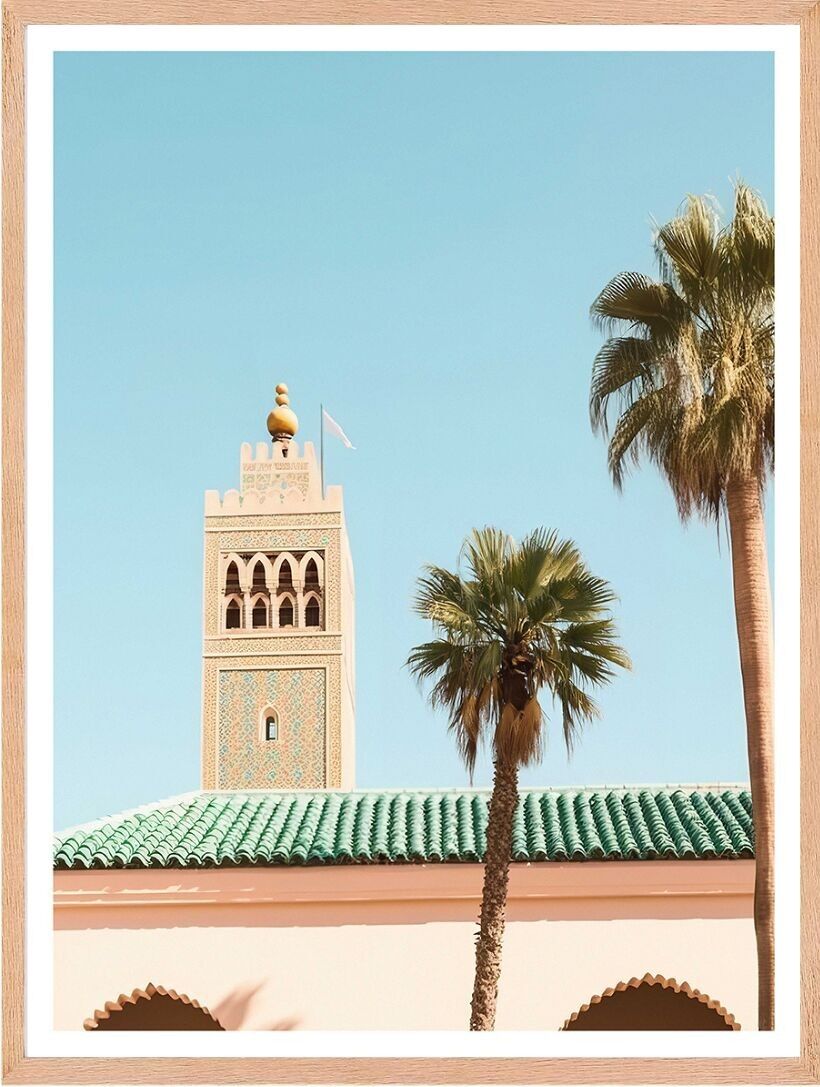 Póster - Palmeras 01 (30x40 cm) - Hartman AI