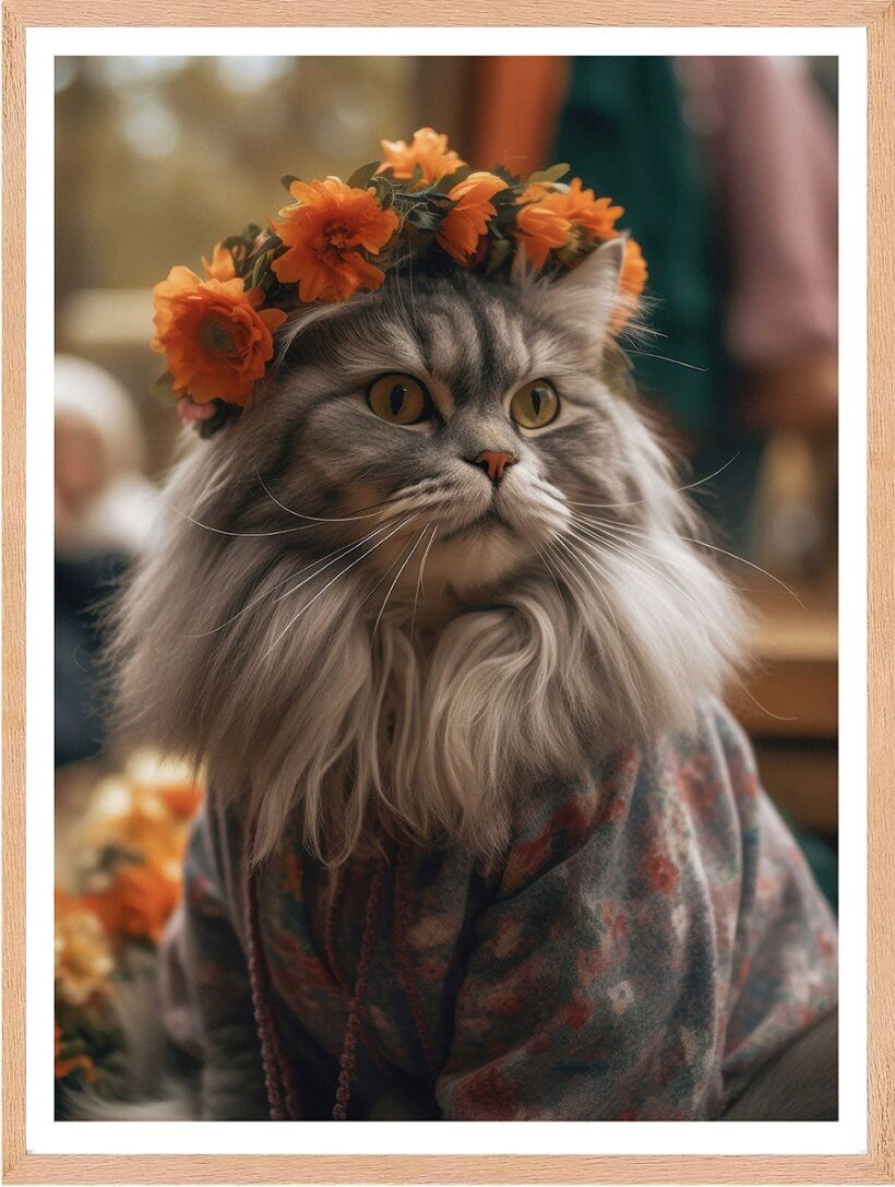 Poster - Animal Elegance 31 - (30x40 cm) - Hartman AI