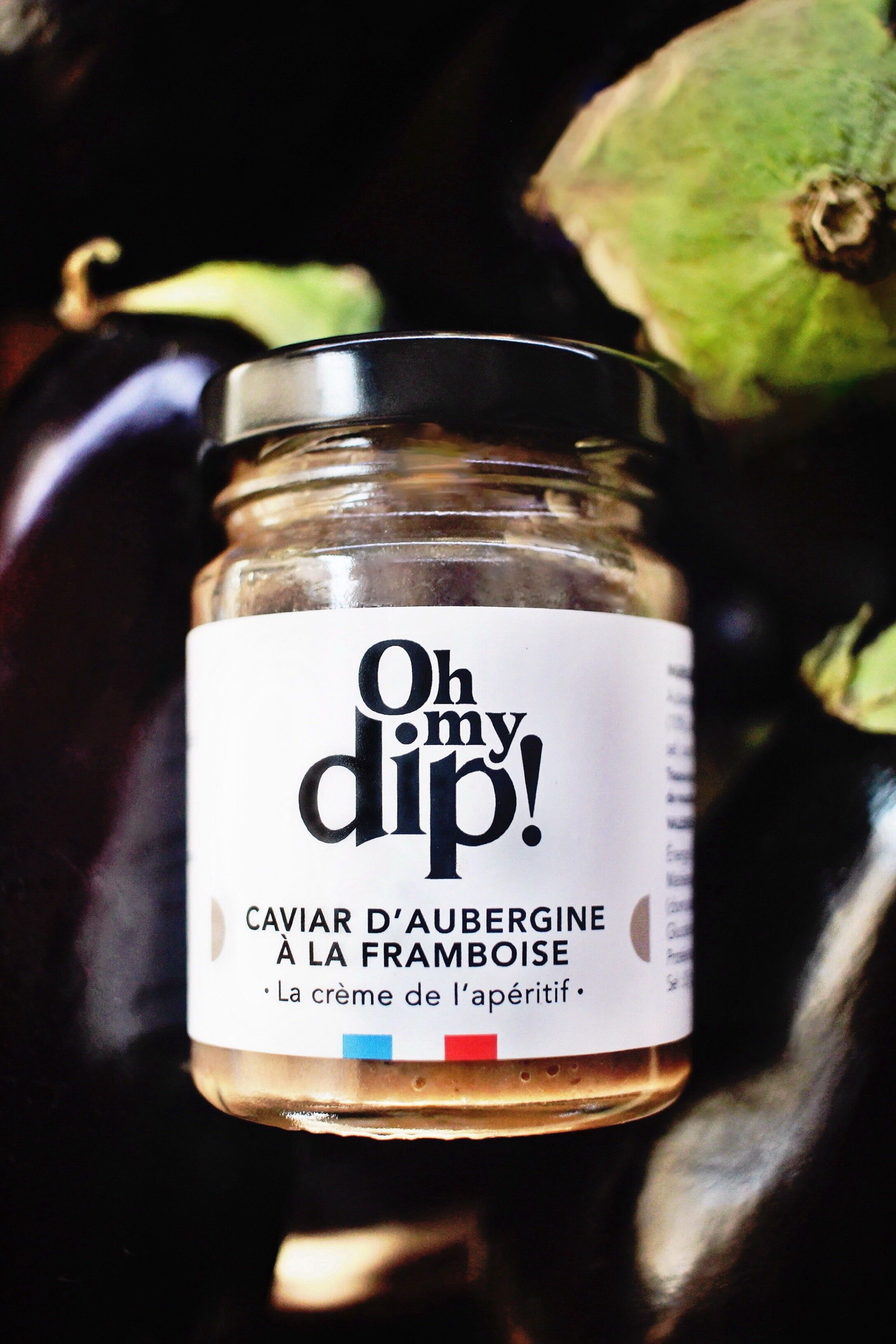 Raspberry Eggplant Caviar Spread