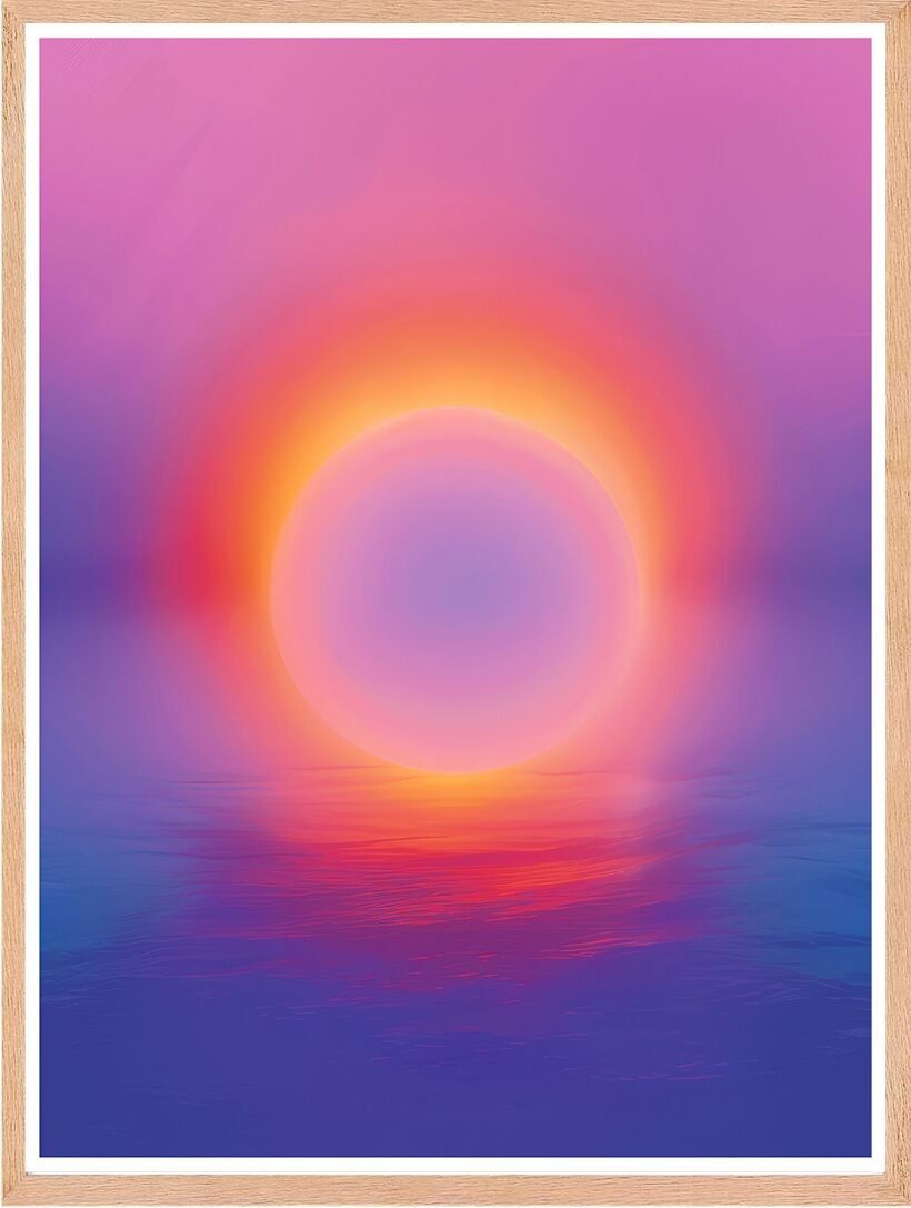 Poster - Chroma Impulse 06 (50x70 cm) - Hartman AI