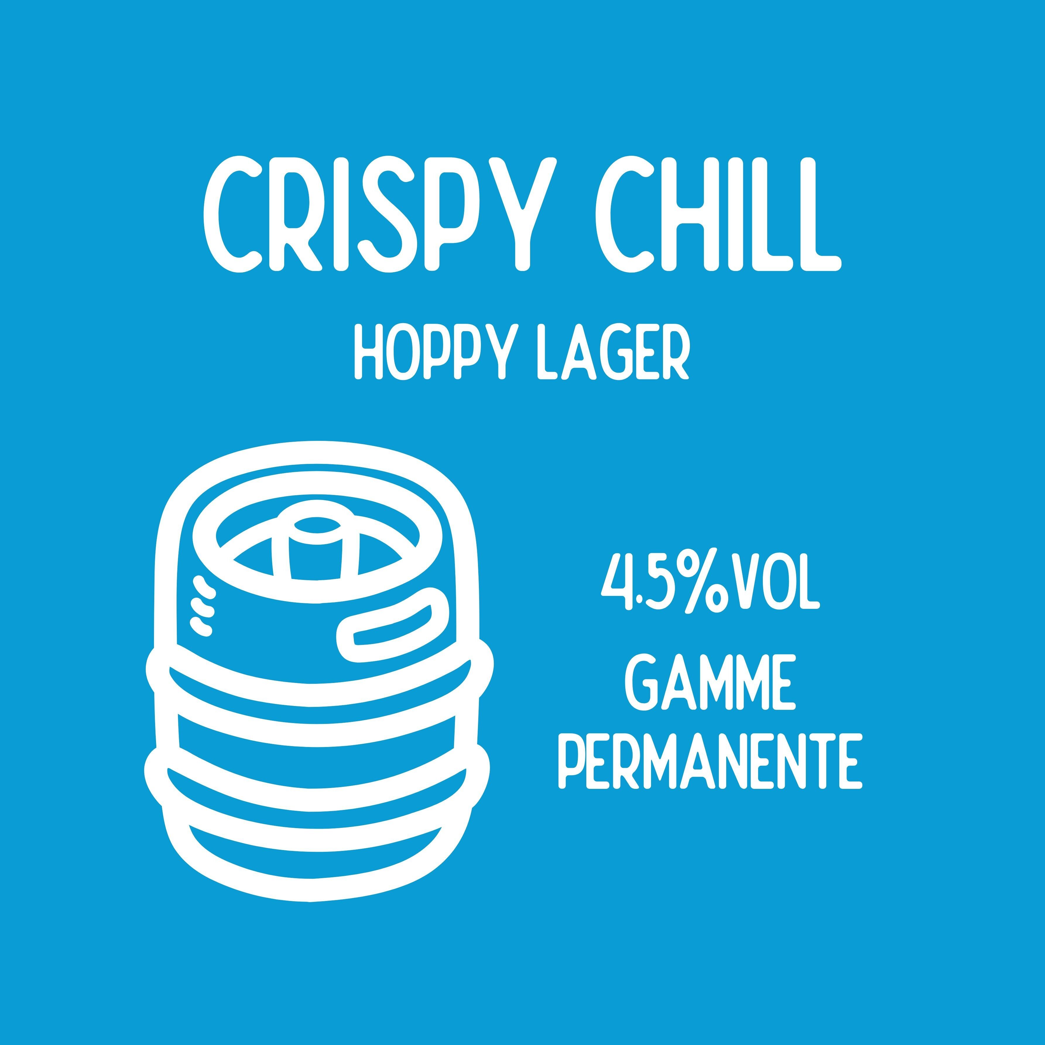 Fusto di birra - Crispy Chill - Hoppy Lager - 30L