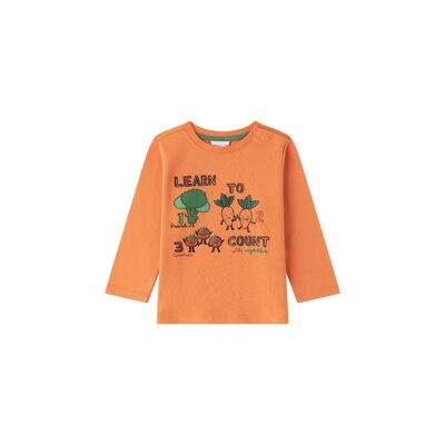 Camiseta Manga Larga De Bebé Niño