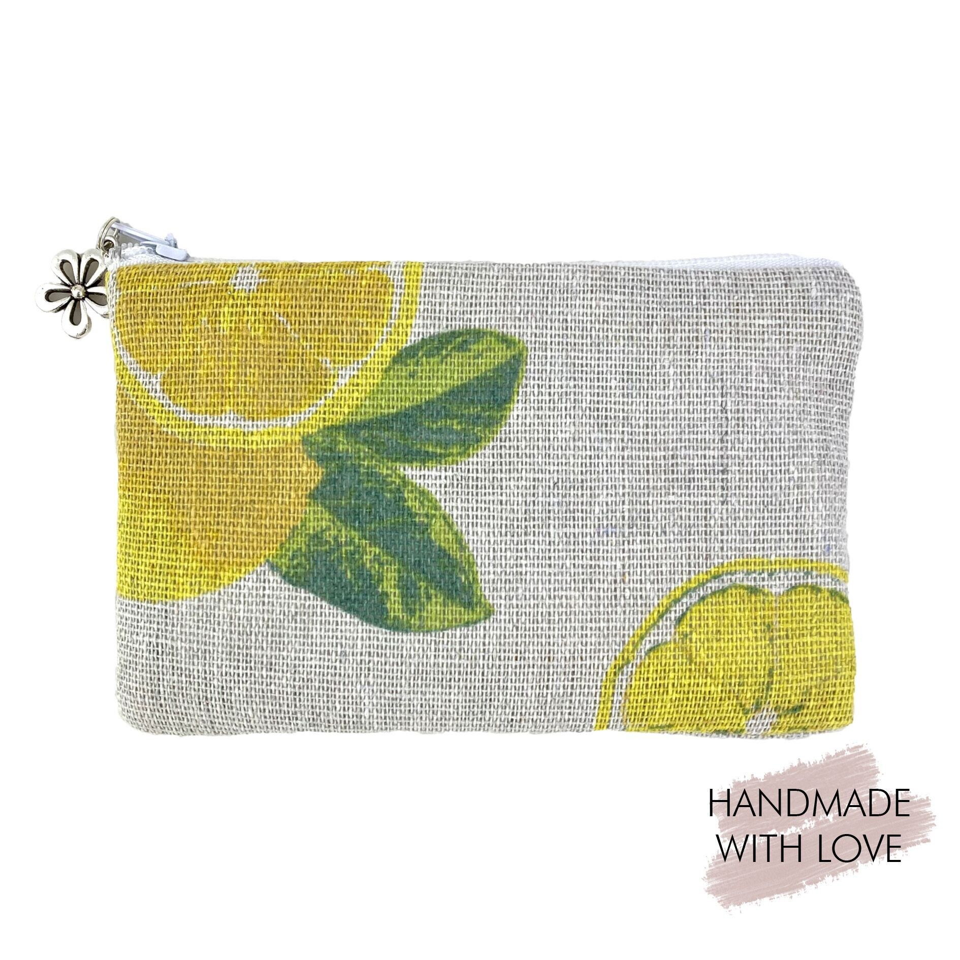 Cartera Mini Pockets Limón Natural