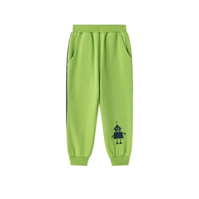 Pantalón Largo De Punto Perchado De Bebé Niño