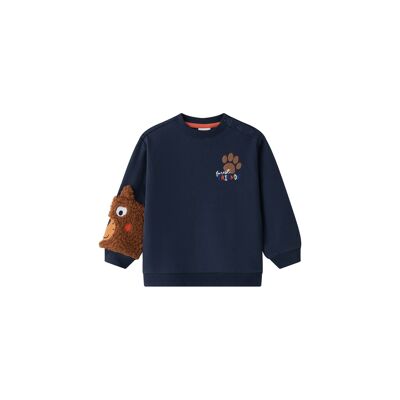 Sweat en maille brossée bébé garçon