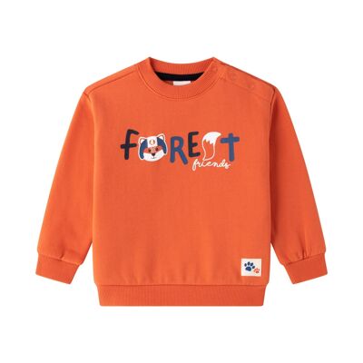 Sweat en maille brossée bébé garçon