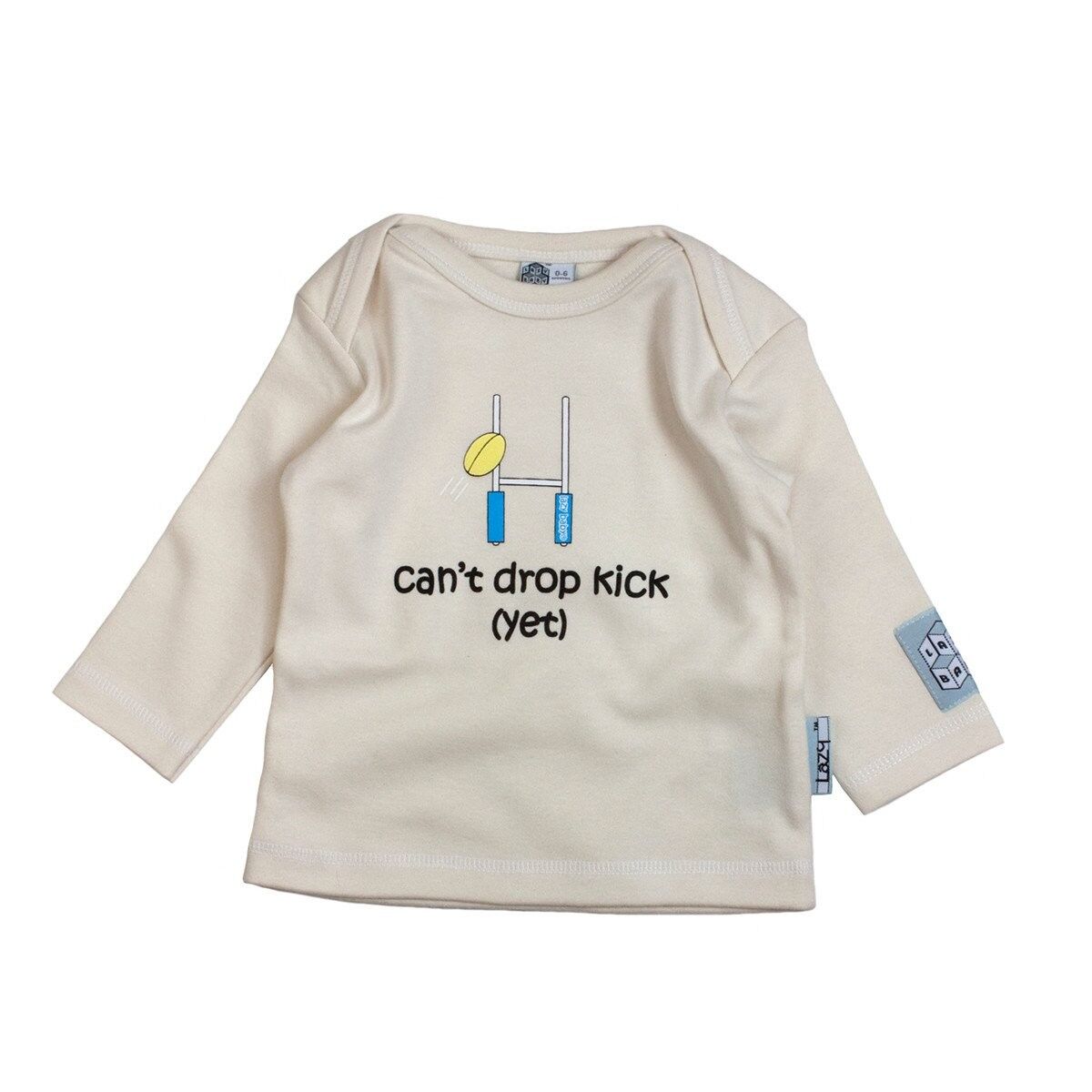 Neugeborenes Geschenk für Eltern, die Rugby spielen - können Kick noch nicht fallen lassen