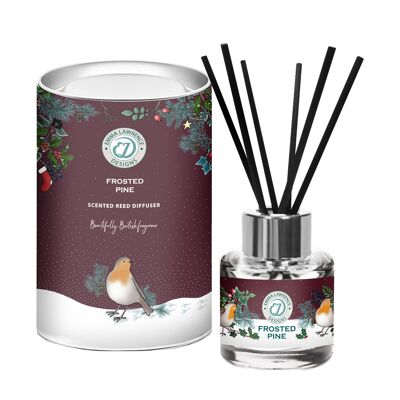 EMMA LAWRENCE-CHRISTMAS-Difusores de varillas de pino esmerilado de 50 ml