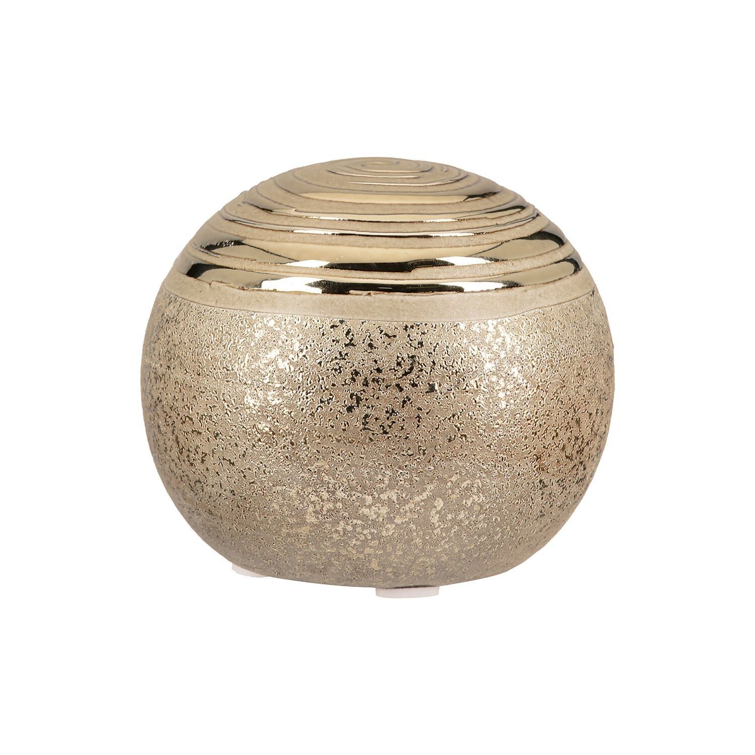 Bola decorativa Milo, color dorado H.8cm