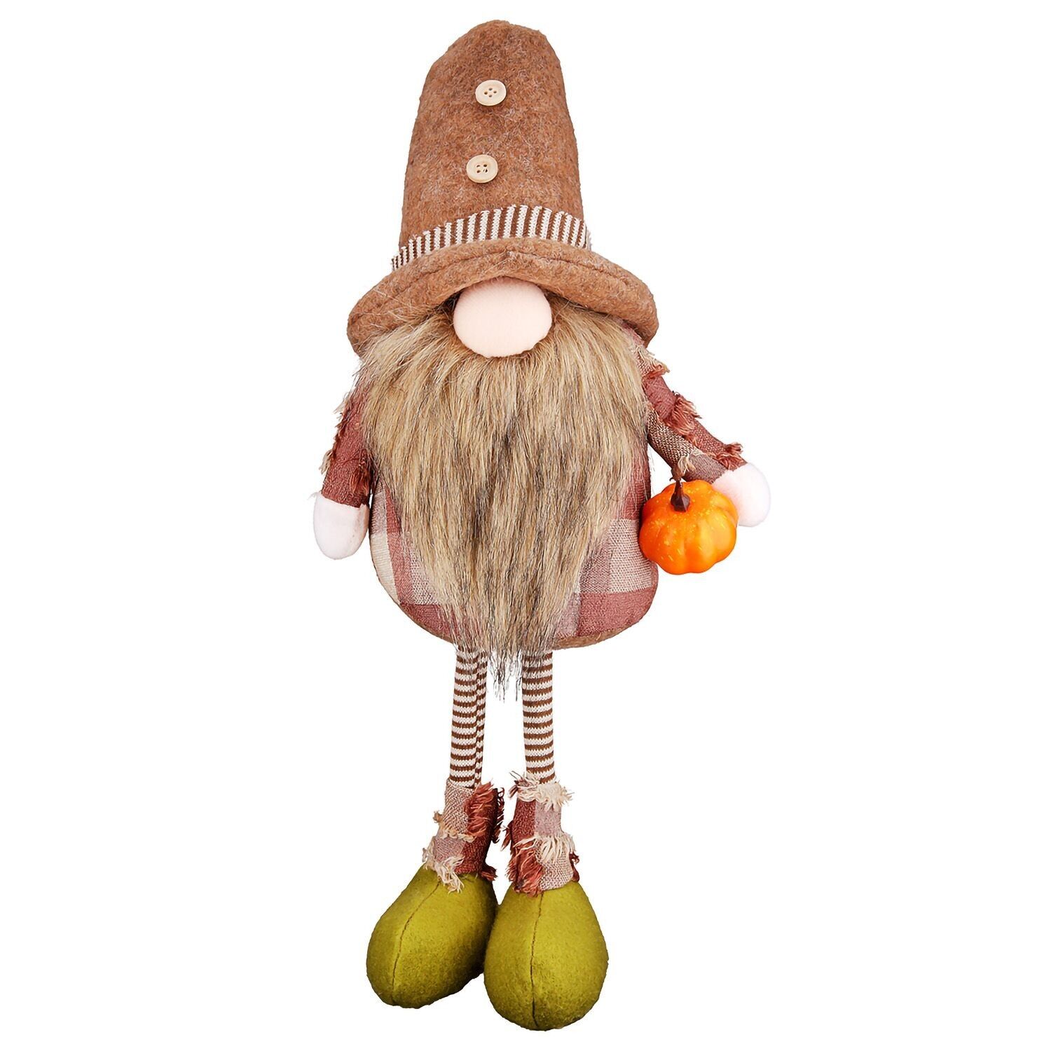 Figura gnomo Pumki, marrone H.47 cm