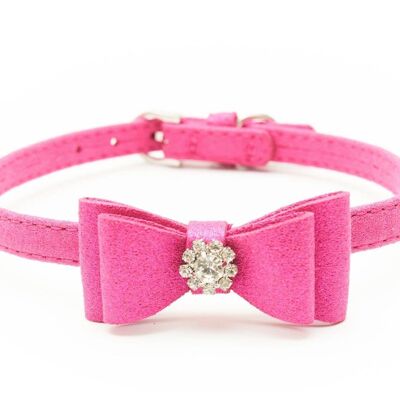 Pearlescent Bow Collars-set of 3