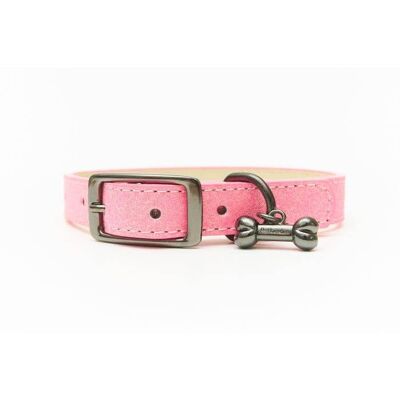 Pink Neon Glitter Collar