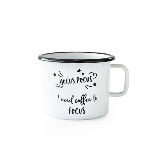 Enamel mug HOCUS POCUS