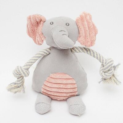 El primer elefante de juguete del cachorro