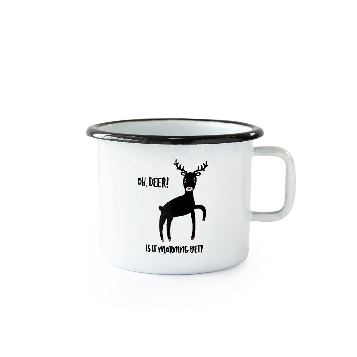 Mug émaillé OH DEER