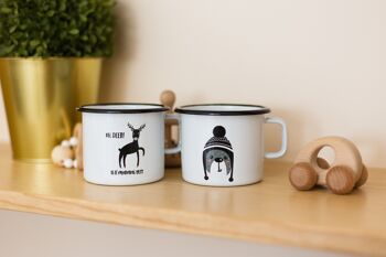 Mug émaillé OH DEER 5