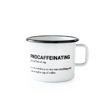 Mug émaillé PROCAFFIENANT 1