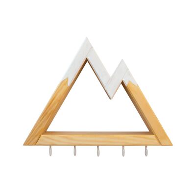 Wooden hanger - white