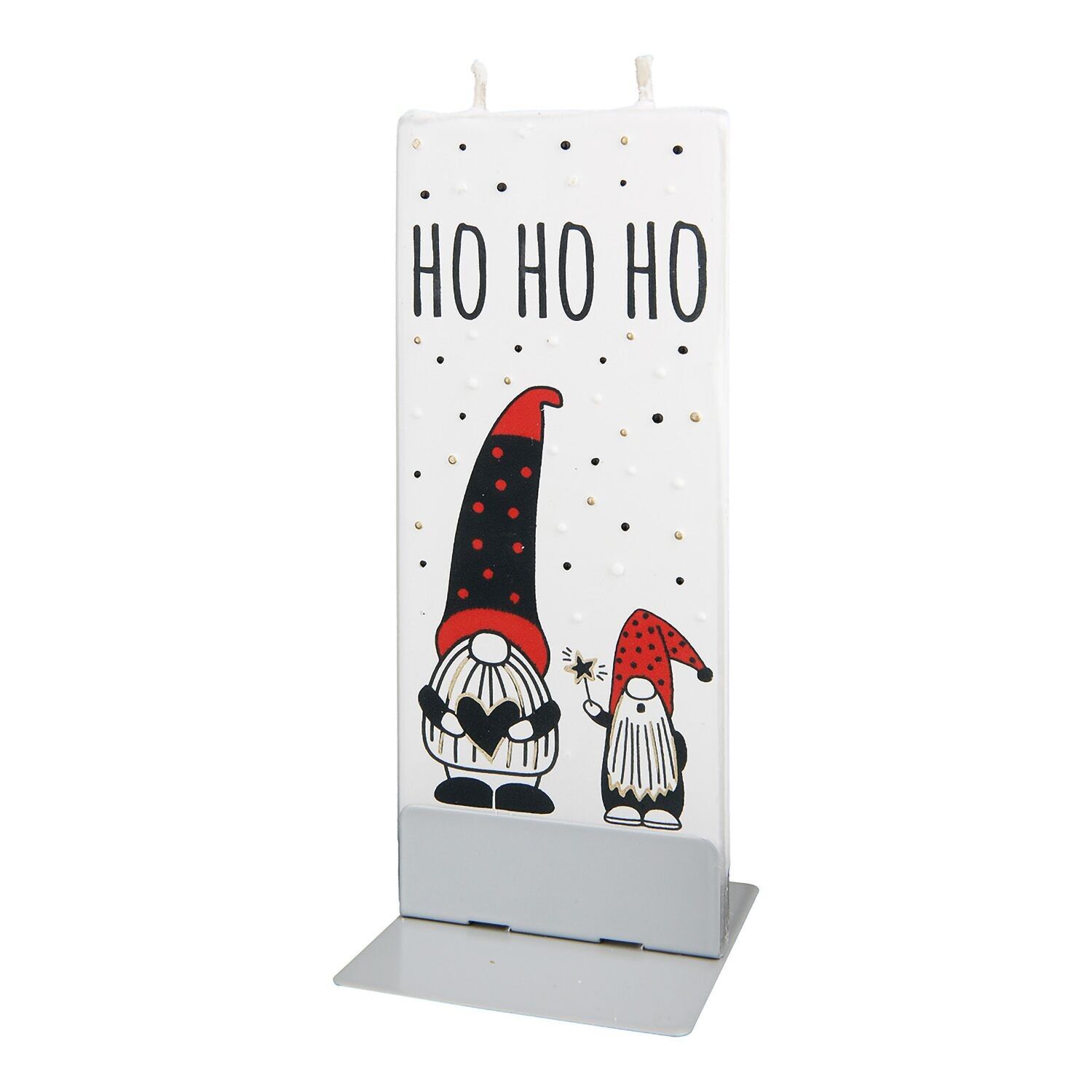 Candela piatta rettangolare Bärti, H.15 cm