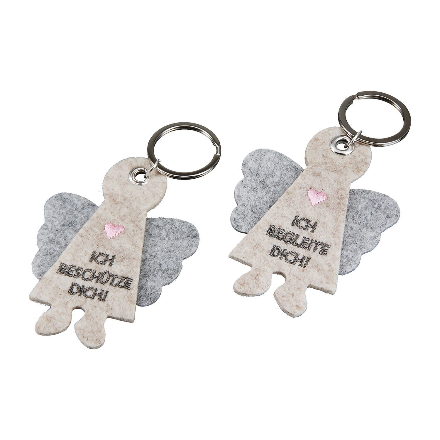 Portachiavi Angelo Angelo Custode 2 assortiti, H.8,5 cm