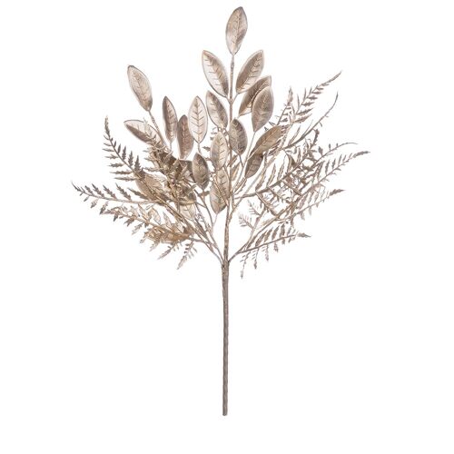Zweig Mix, champagnerfarben H.43 cm