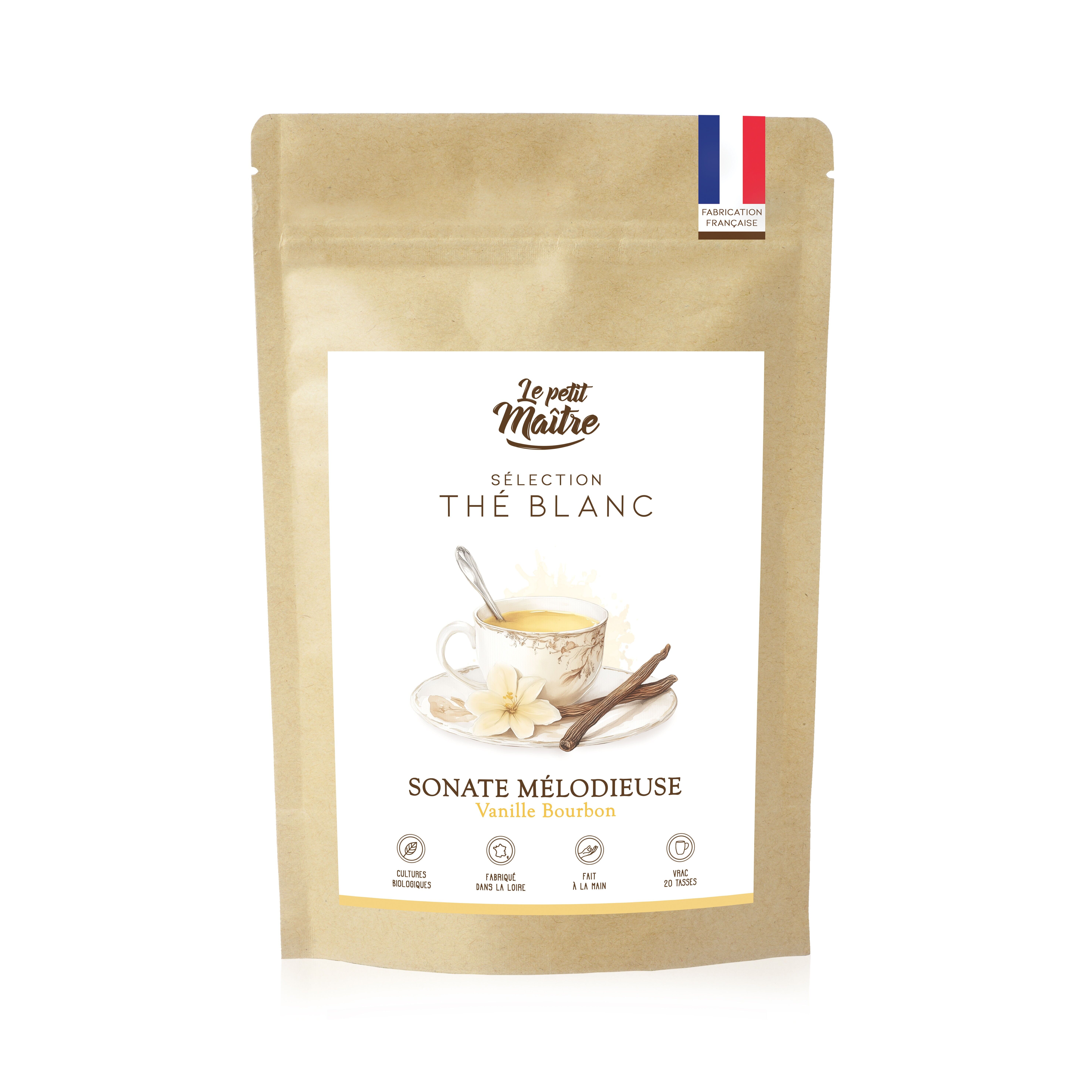 White tea with bourbon vanilla - Melodious Sonata