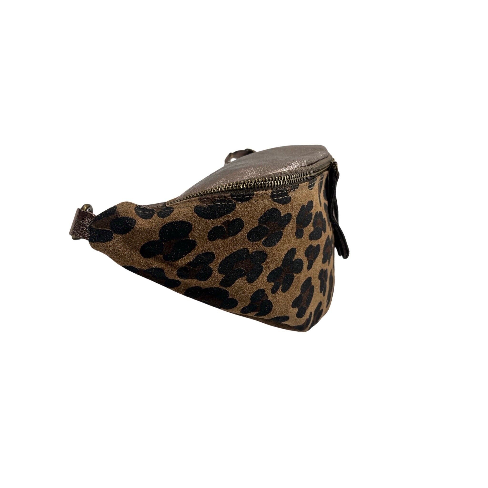 GM LEOPARD-GÜRTELTASCHE AUS LEDER