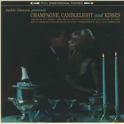Disco de vinilo LP de Jackie Gleason - Champage.Luz de velas y besos (+1 pista extra)