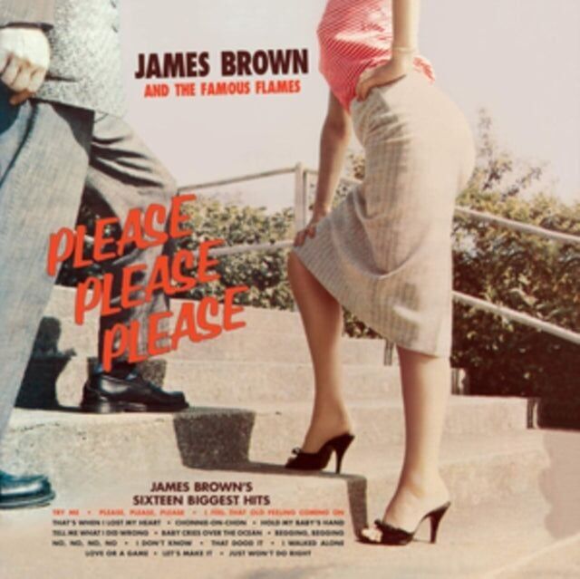 James Brown LP Vinyl Record - Please. Please. Please (Limited Solid Red Vinyl)