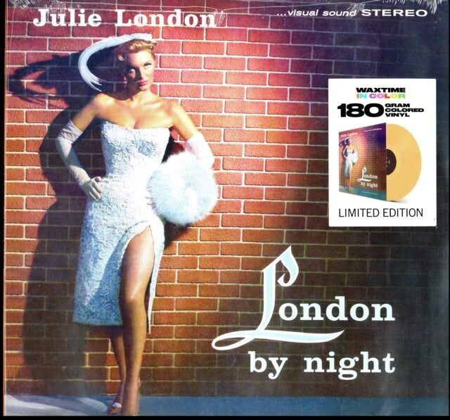 Julie London LP Vinyl Record - London By Night (Limited Solid Orange Vinyl)