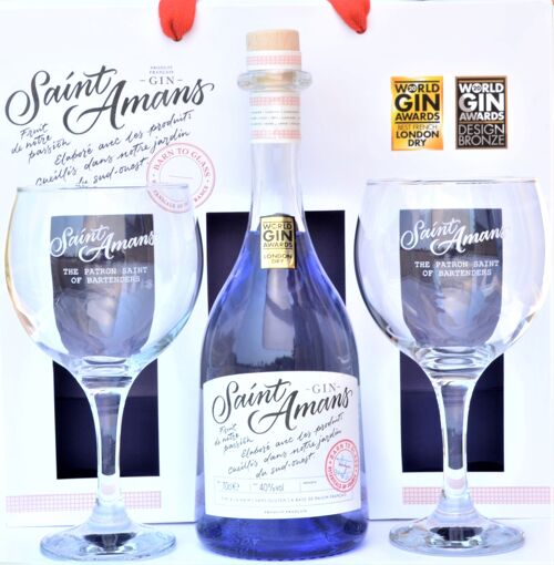 Coffret Cadeau Saint Amans Gin Original 70cl