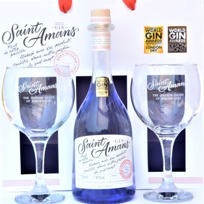 Coffret Cadeau Saint Amans Gin Original 70cl