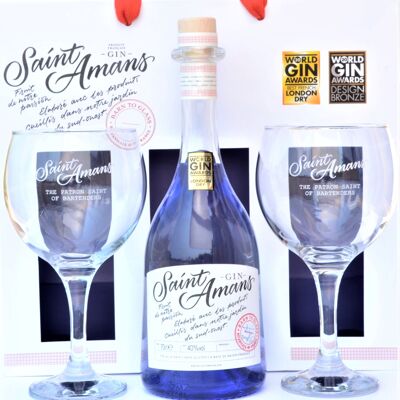 Saint Amans Gin Original Gift Box 70cl