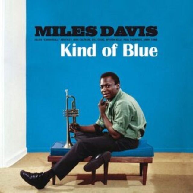 Miles Davis LP-Vinylschallplatte – Kind Of Blue (+1 Bonustrack) (transparentes blaues Vinyl)