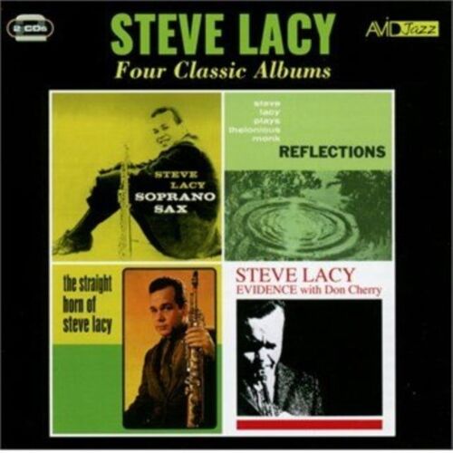 Steve Lacy CD - Four Classic Albums (Soprano Sax / Reflections - Plays Thelonious Monk / Straight Horn Of Steve Lacy / Evidence)
