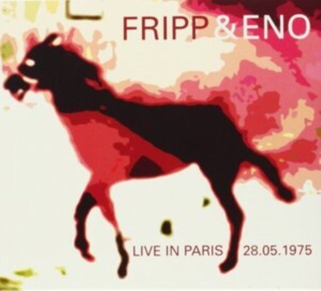 Fripp & Eno CD - En directo en París