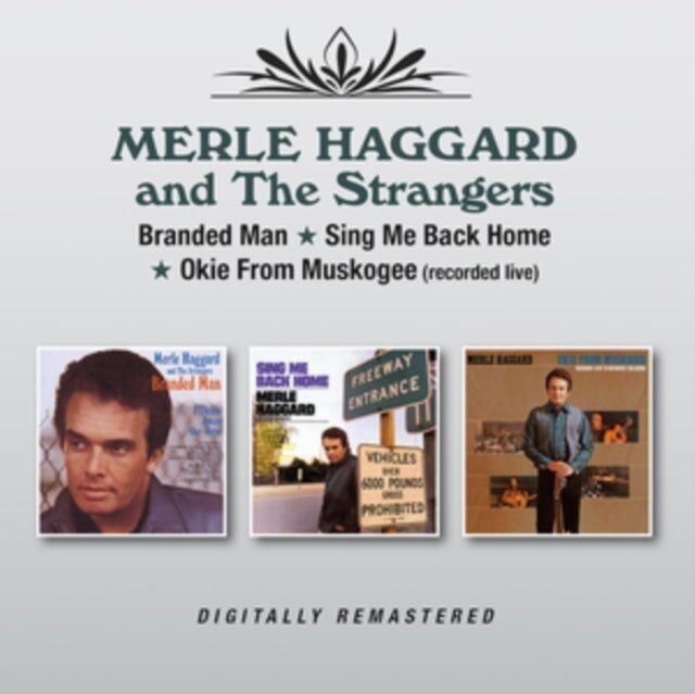 CD di Merle Haggard &amp; The Strangers - Branded Man / Sing Me Back Home / Okie From Muskogee