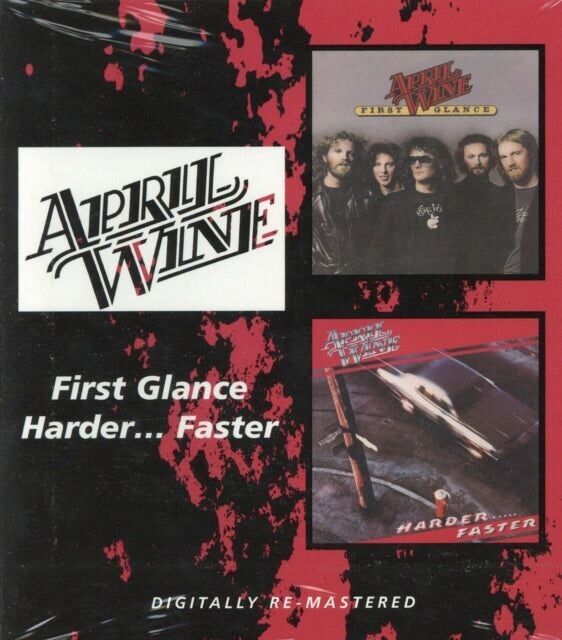 April Wine CD - First Glance / Harder... Faster